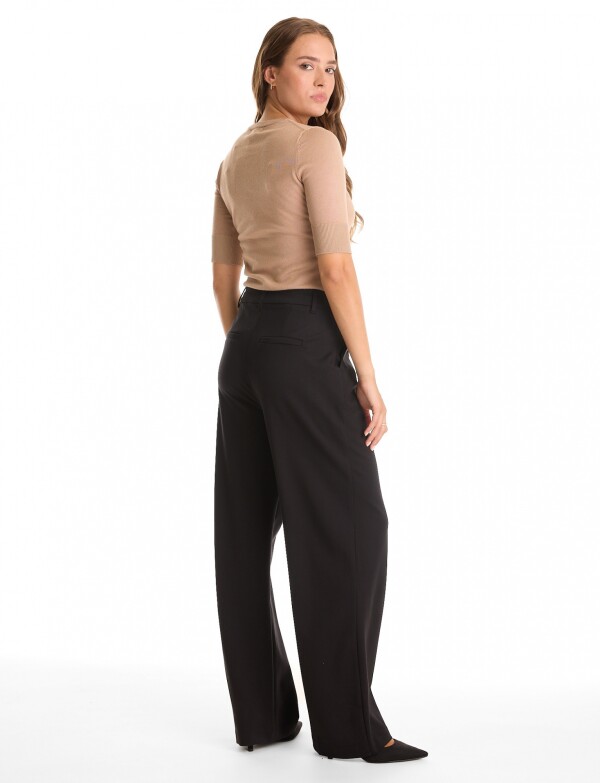 Pantalon Palazzo NEGRO