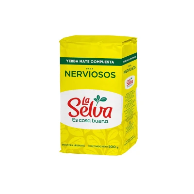 Yerba Mate Nerviosos La Selva 500g Yerba Nerviosos La Selva 500g