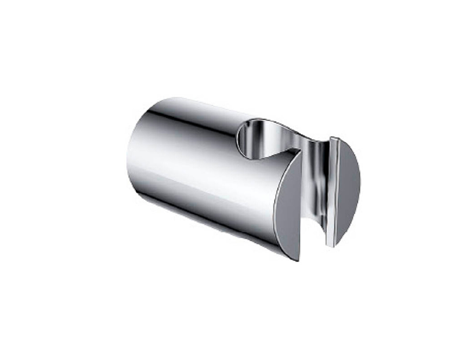 Soporte De Baño Metalico Linea Brillo Color Cromo 