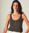 Musculosa Clare Green