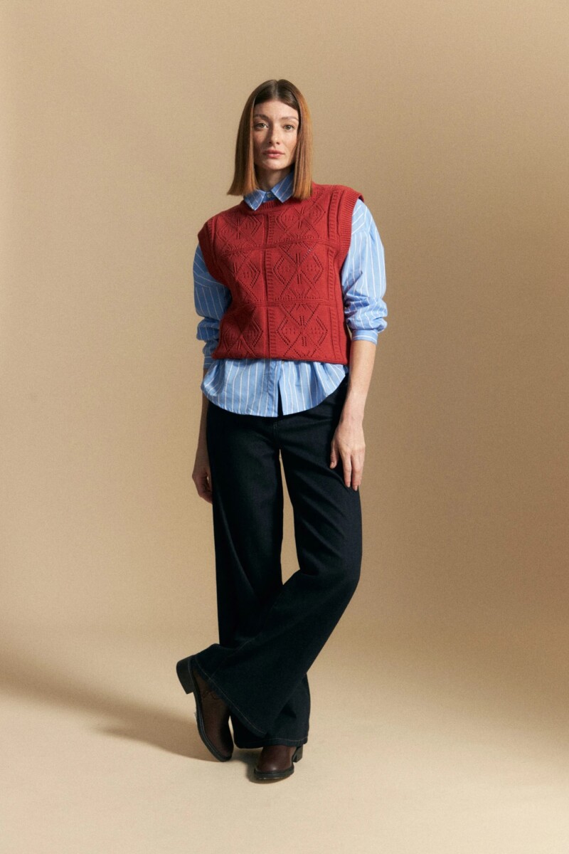 CHALECO ALLIE LIVENSA - ROJO 