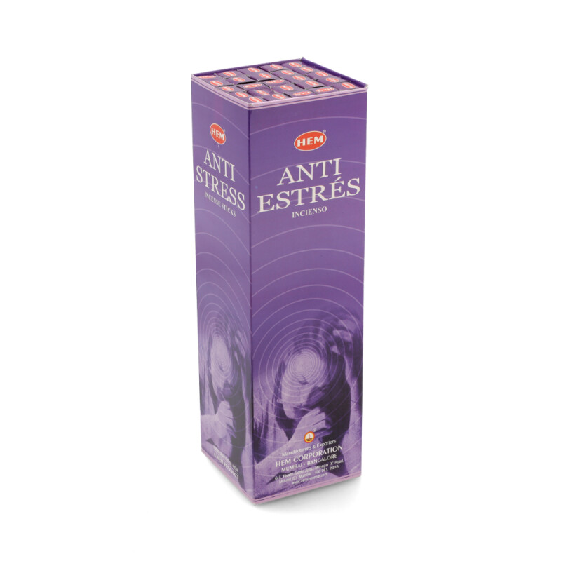 INCIENSO HEM CAJA CARBÓN X25 Antiestres