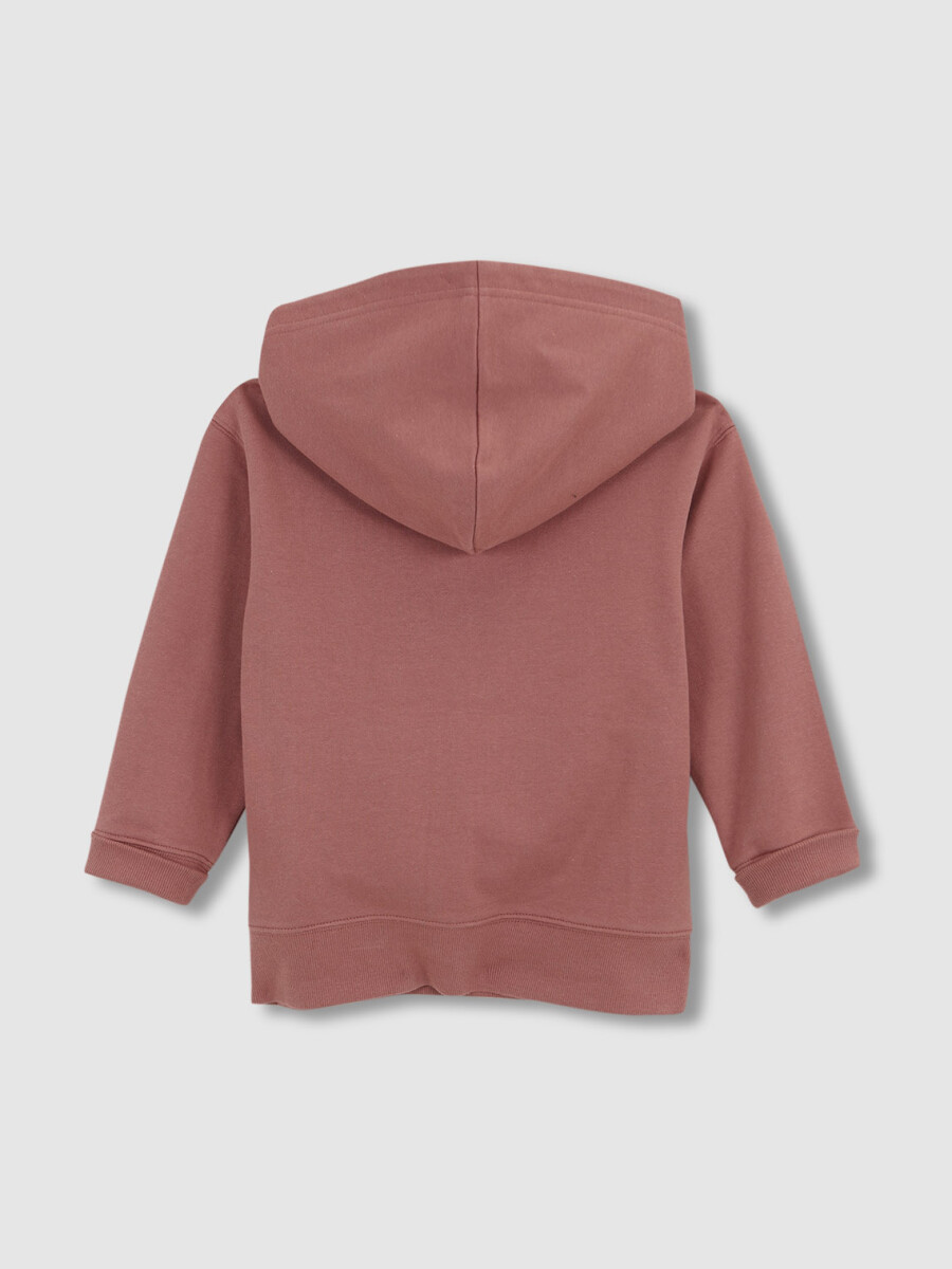 Sudadera Logo Grande Rosa