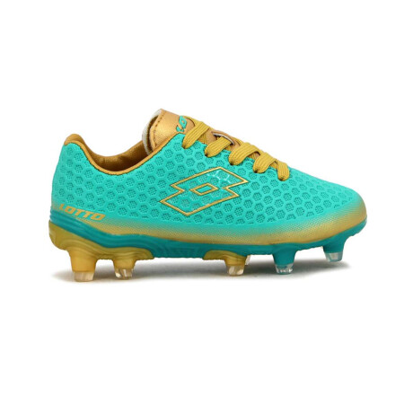 Lotto Parma Futbol Cancha Md Niño Baby Aguamarina-Oro