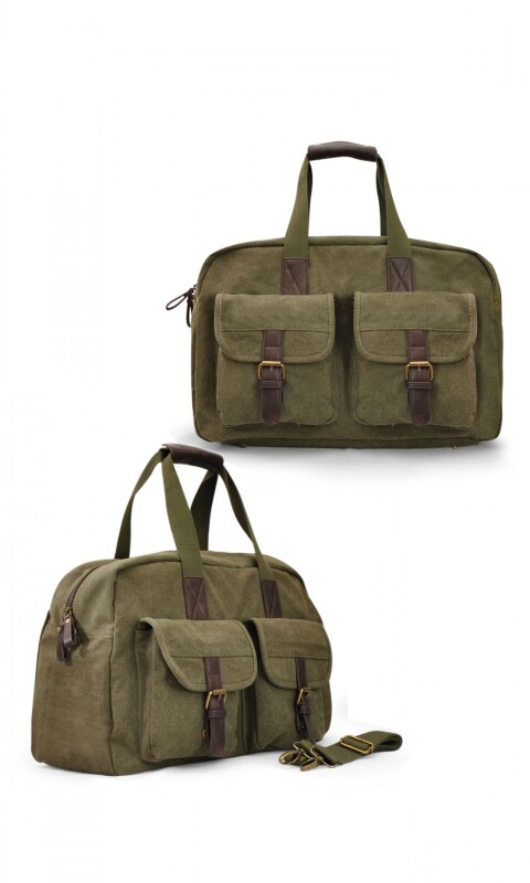 BOLSO CANVAS SIERRA NEVADA VERDE MILITAR