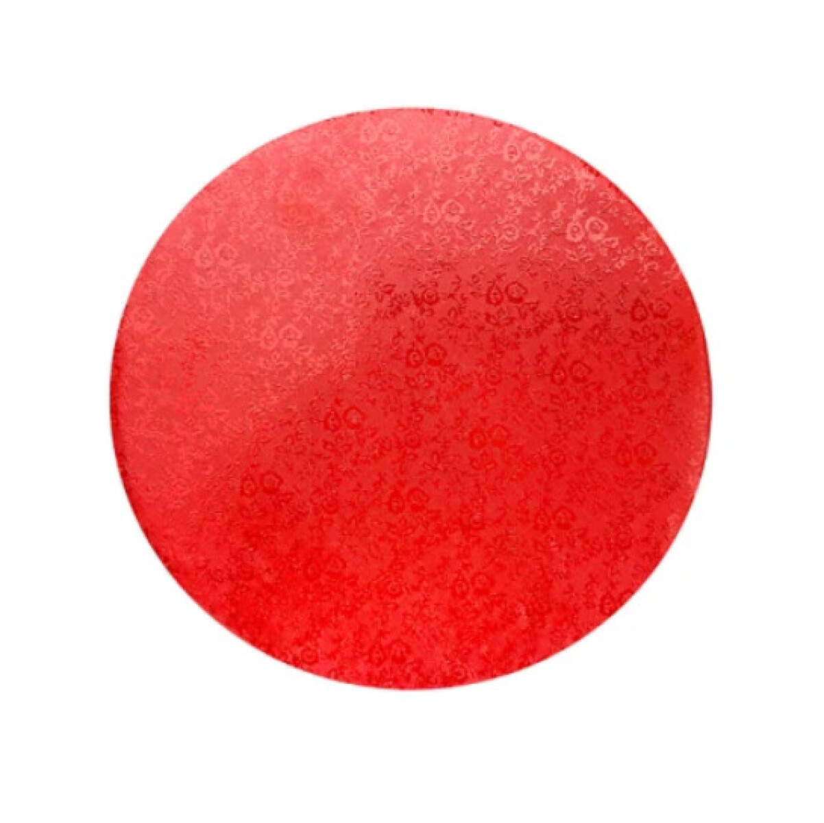 Base rojo 30cm. 