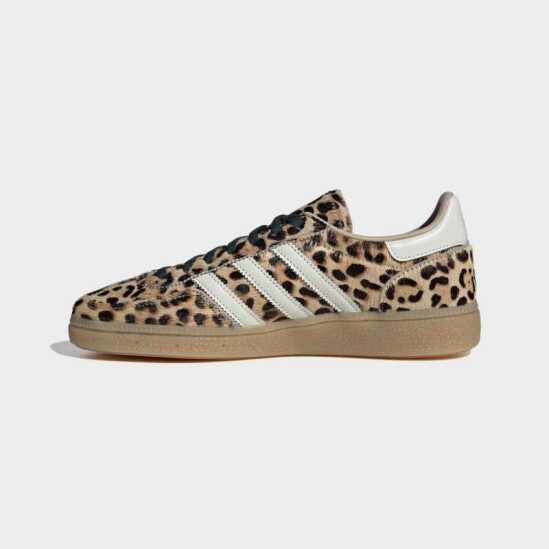 Championes Adidas Leopard Print Handball Spezial Magic Beige/ivory/aurora Ivy