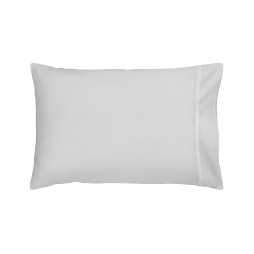 Funda de Almohada 200 Hilos - 100% Algodón - Pilar Gris