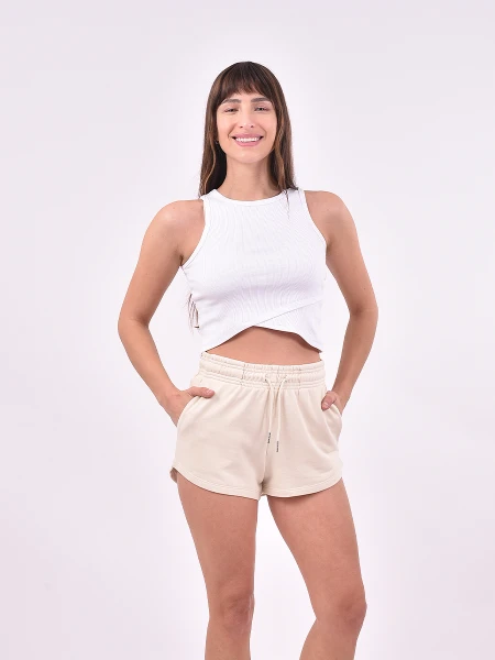 SHORT BACO CRUDO