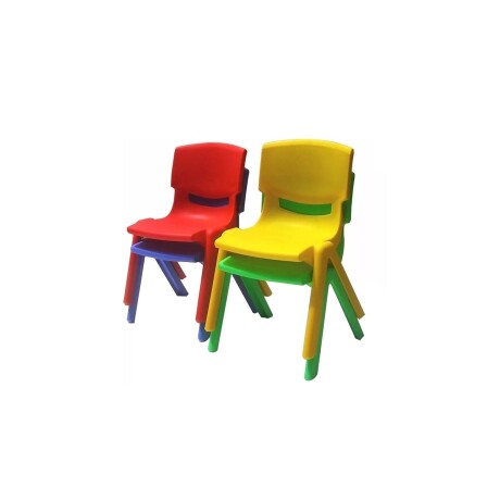 Silla para niños en plástico inyectado colores Azul