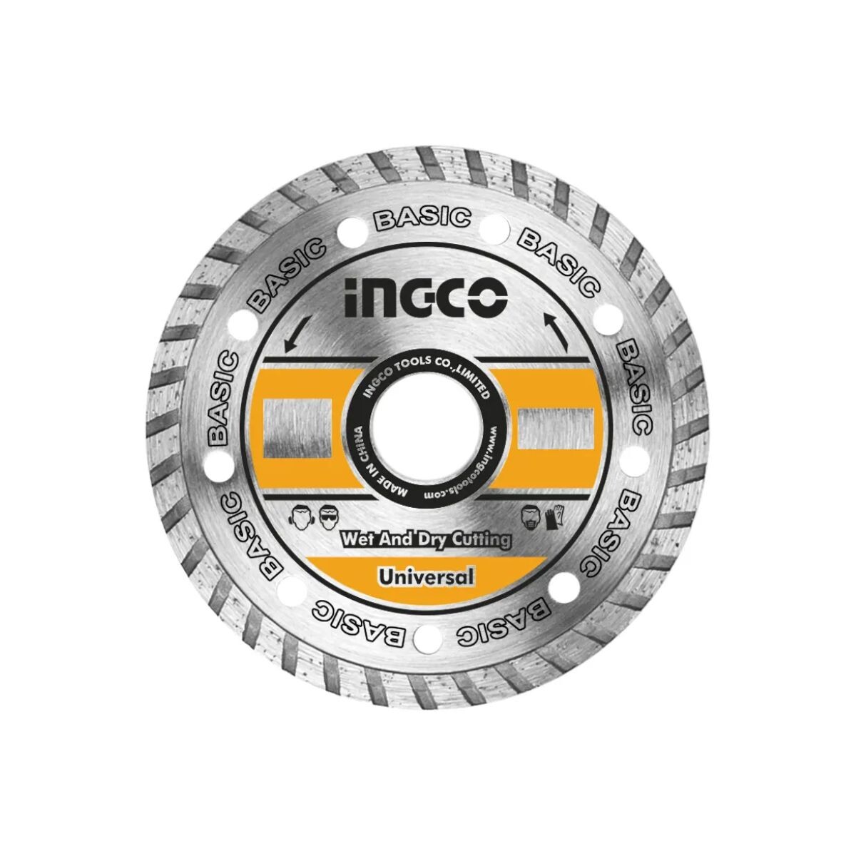 Disco Pared Turbo 9" Continuo Ingco 