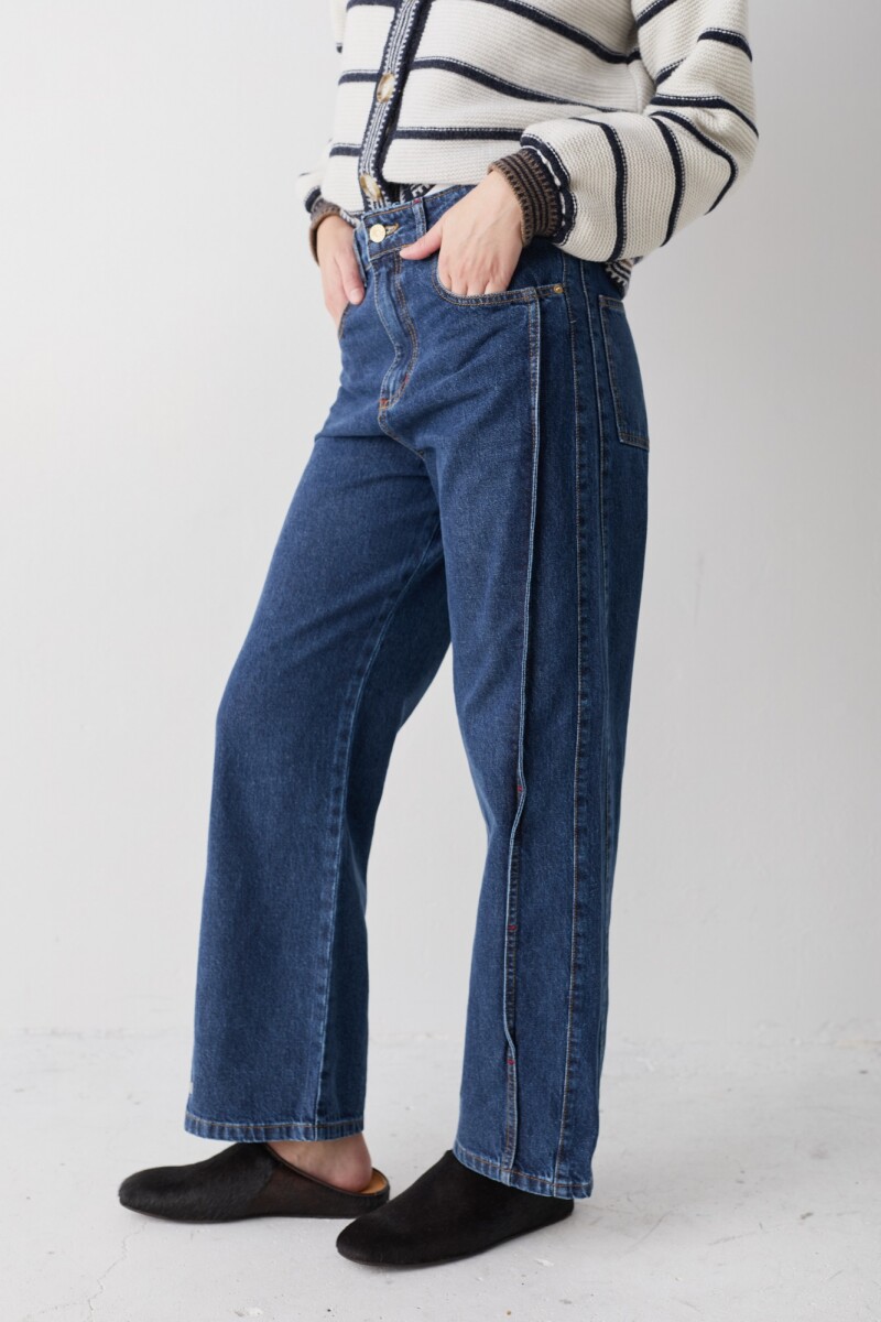JEAN STRAIGHT BALL Azul