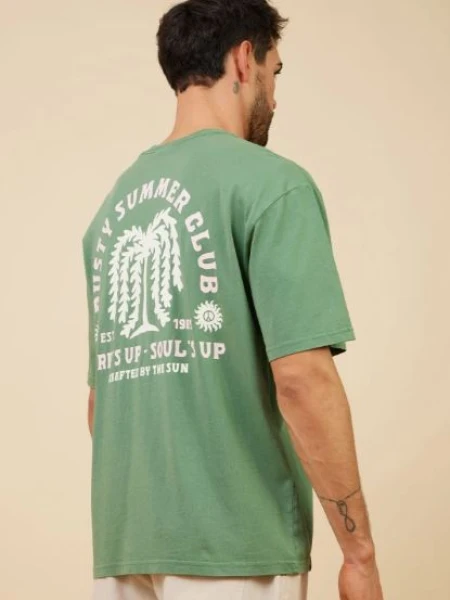 T-SHIRT RUSTY SAITES VERDE