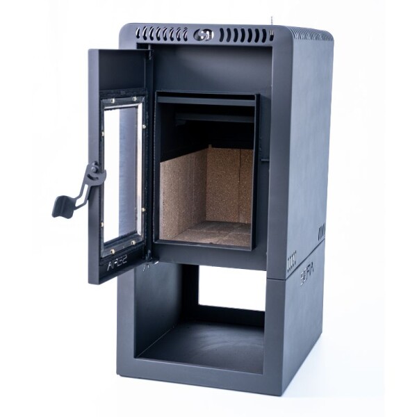 CALEFACTOR BARCELONA SEFIA + KIT DE CAÑOS (NEGROS) TECHO 1 PLANTA CALEFACTOR BARCELONA SEFIA + KIT DE CAÑOS (NEGROS) TECHO 1 PLANTA