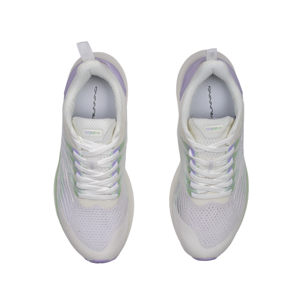 Zapatillas Running W Cushion Shoes Mujer Egret/fig Green