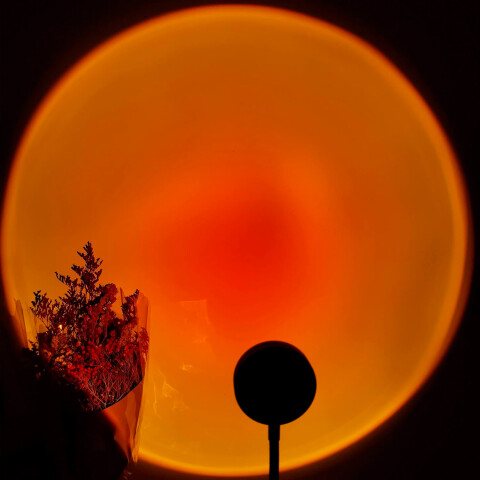 Lampara puesta de sol flexible para ambiente o fotografías Lampara puesta de sol flexible para ambiente o fotografías