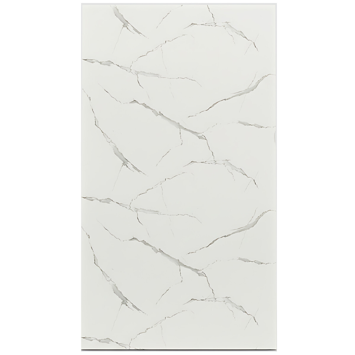 Pack x3 Placa PVC Símil Mármol 2,44x1,22m 3mm Resistente - Mármol Blanco Gris Claro 1 