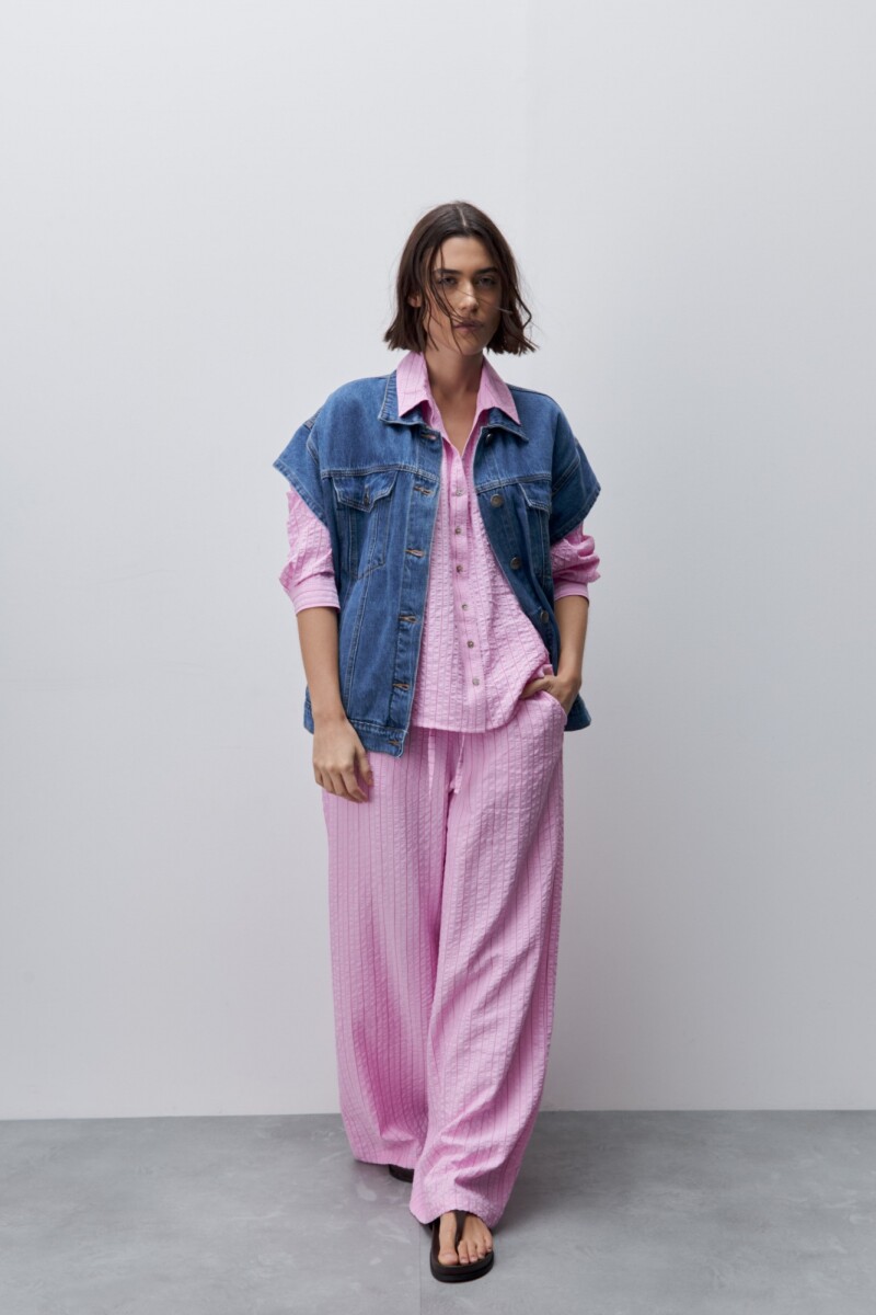 CAMISA PAD Fuxia