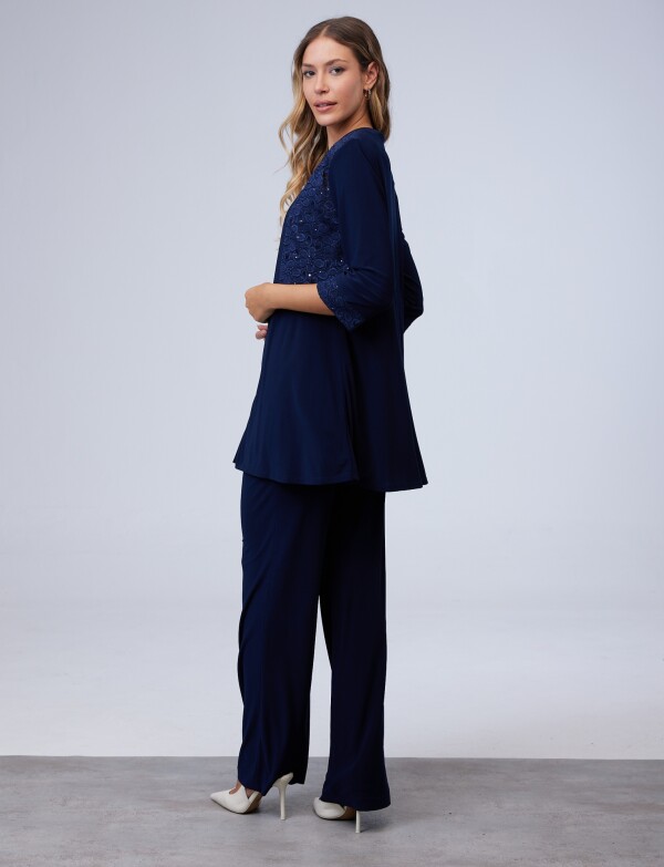 Set Blusa, Pantalón & Chaqueta AZUL