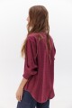 CAMISA VERTICE BURDEOS