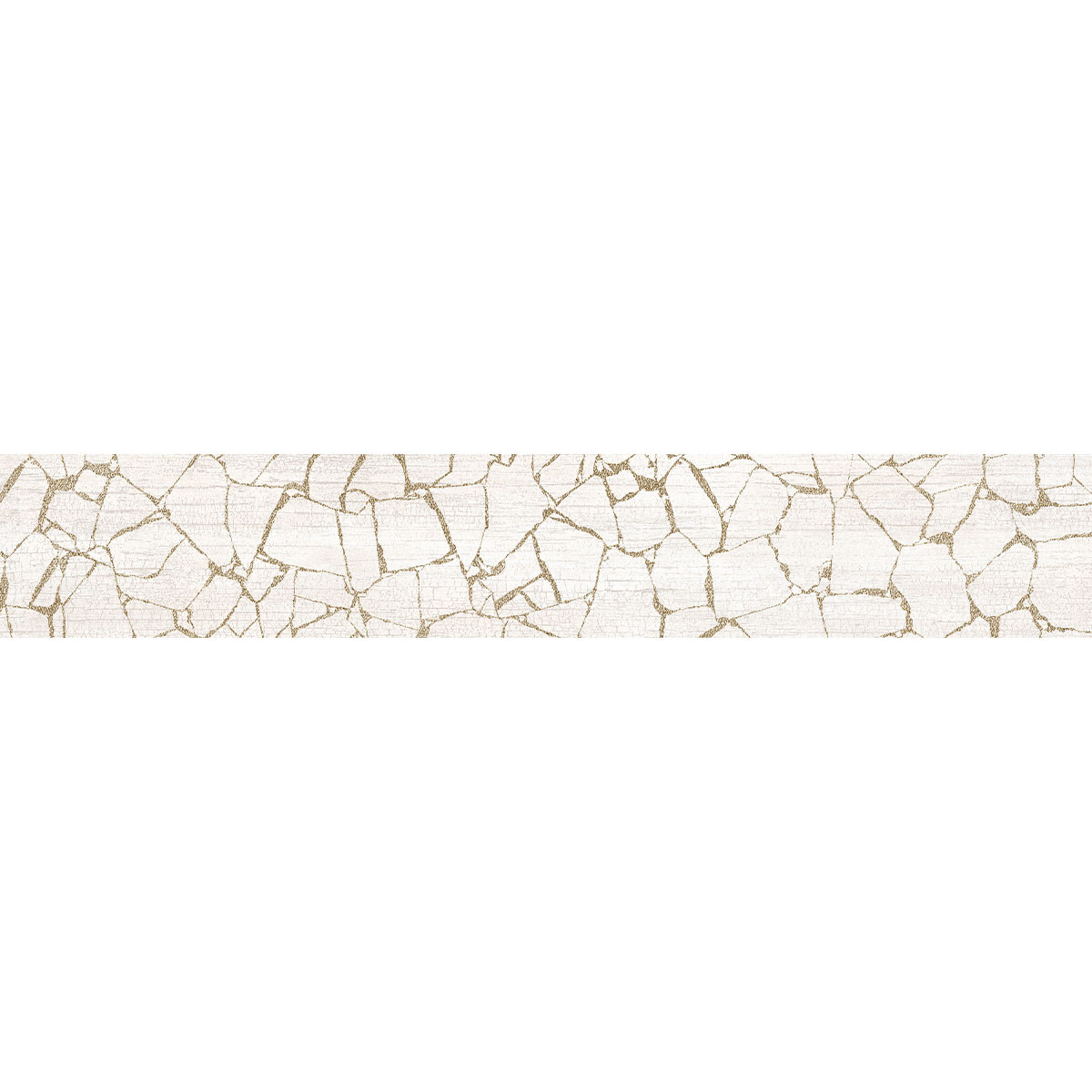Porcelanato Marmolado 20X120 Mate Blanco Decorado Roberto 