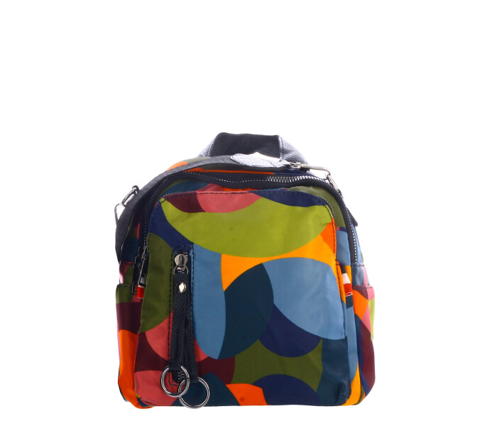 Mochila Miss Carol CARNIVAL de tela Multicolor