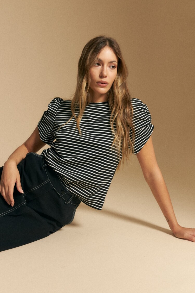 REMERA STRASBOURG Negro