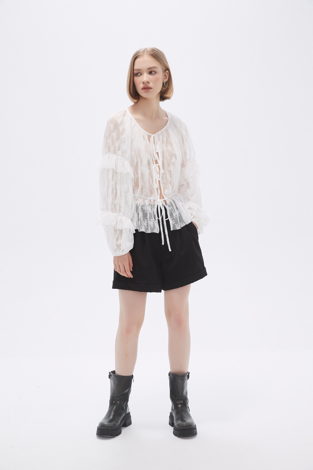 Blusa Davey Blanco