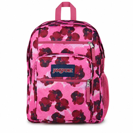 Mochila Escolar Laptop Jansport Big Student Original Urbana Digital Fuchsia Multi