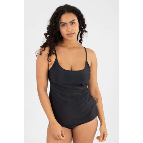 Tank tera evasé Negro