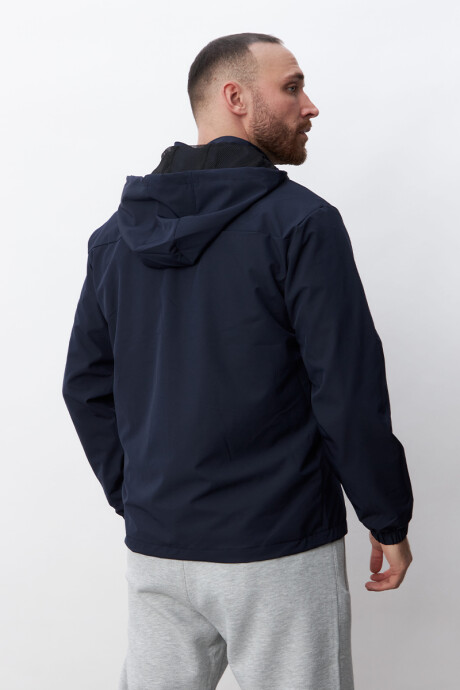 Campera fina Fitness Azul marino
