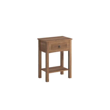 Mesa De Luz Madera Alta Nogal Linea Rustica Mesa De Luz Madera Alta Nogal Linea Rustica