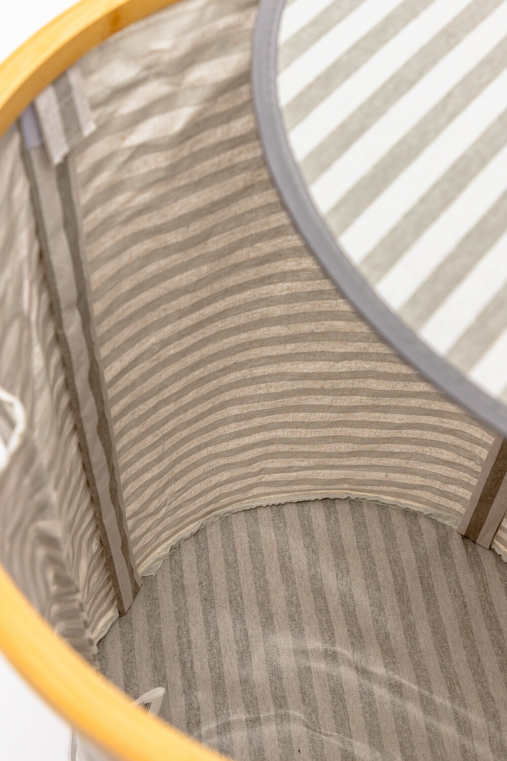 Cesto Aurien A Rayas C/tapa Estampado 2