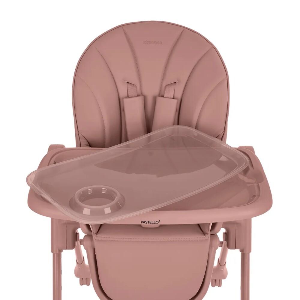 Silla de comer pastello 3 KIKKABOO pink