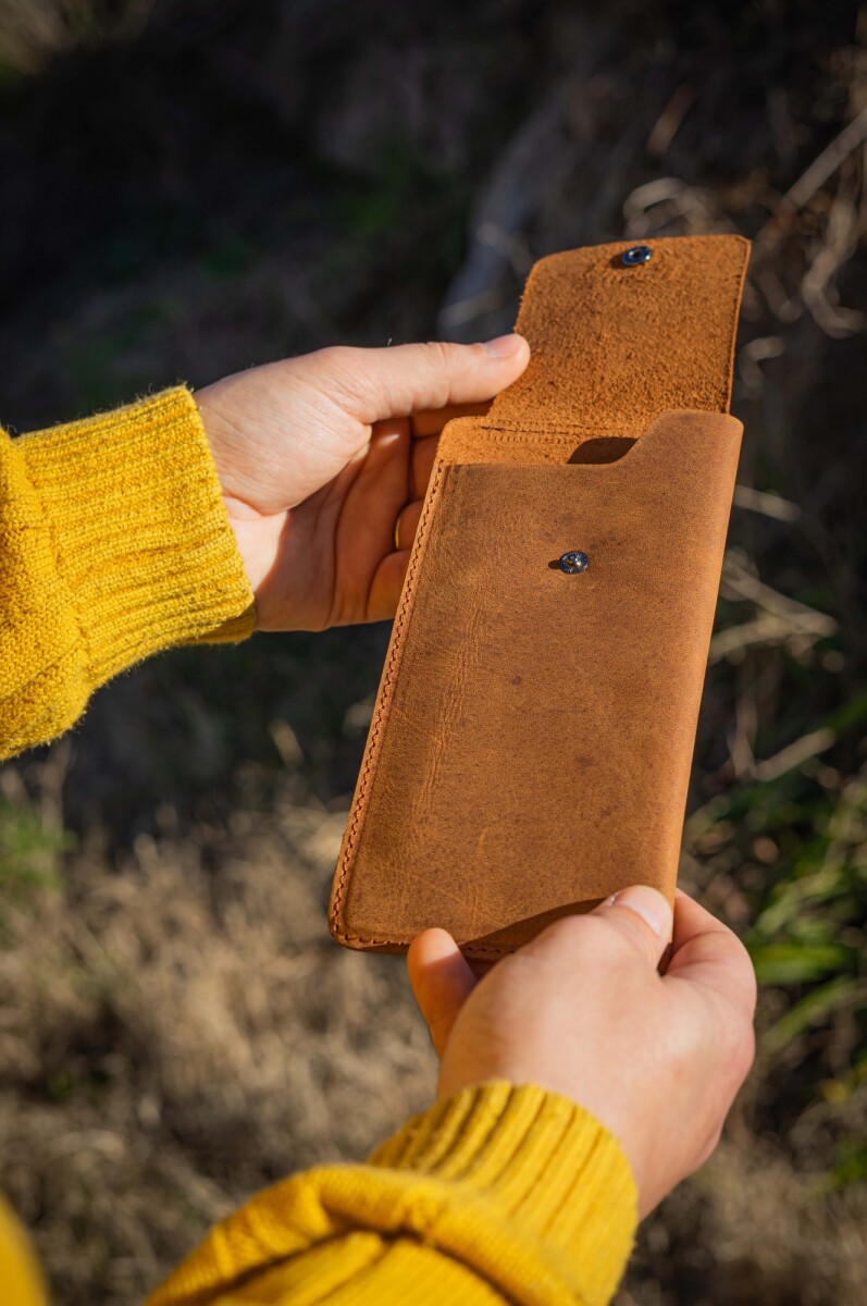 Porta Celular Cuero 