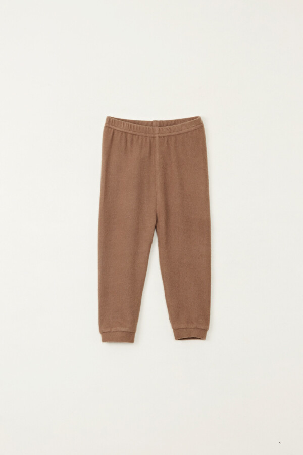 Pantalón lanilla Marrón