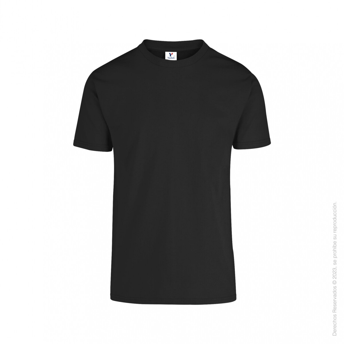 Camiseta a la base peso completo - Talle XXXL - Negro 