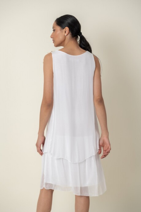 VESTIDO AMAPOLA Blanco
