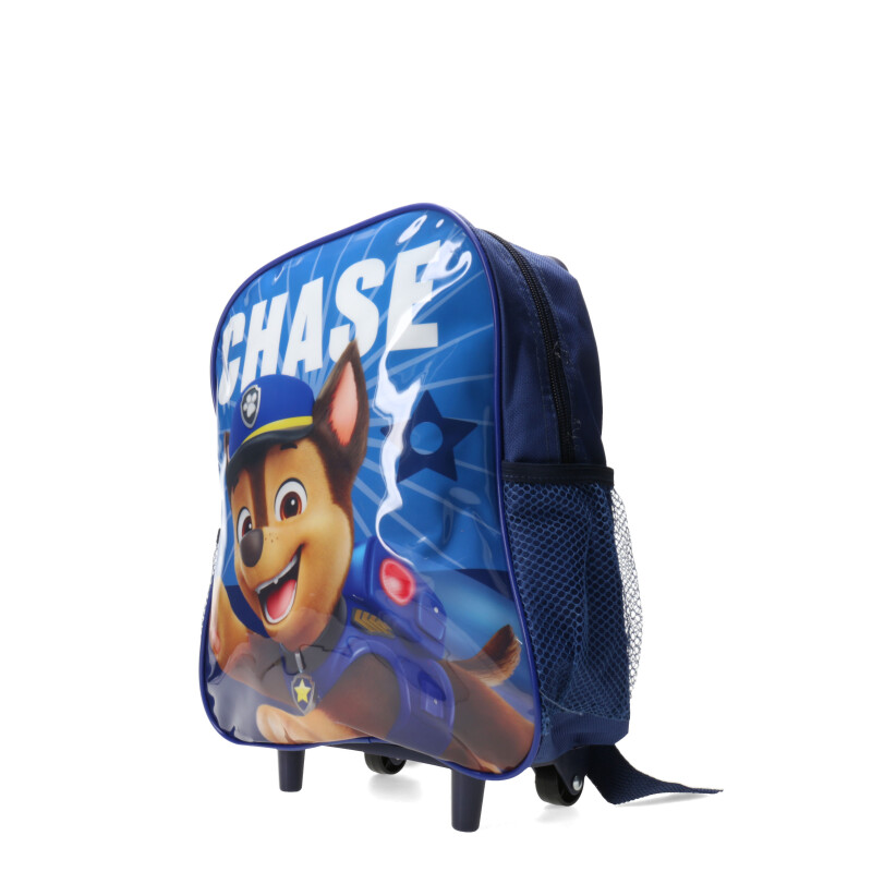 Mochila Disney Paw Patrol CHASE c/Carro Azul Marino