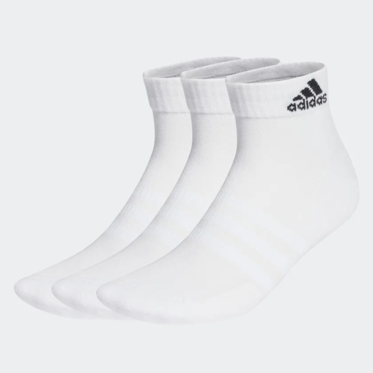 Media Adidas Unisex 3p White ll - S/C 