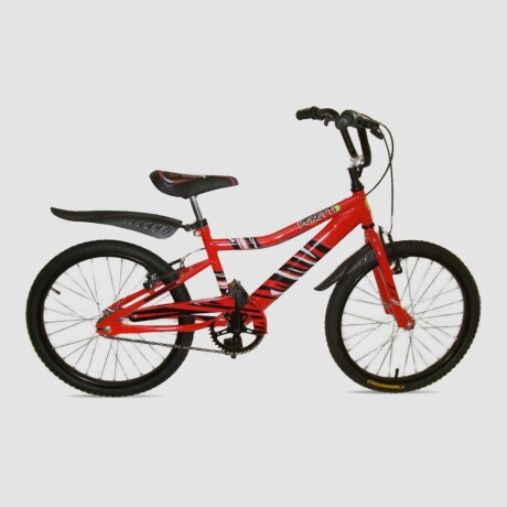 Bicicleta para Niños Peretti Modelo Cros Rodado 20 en Acero Rojo