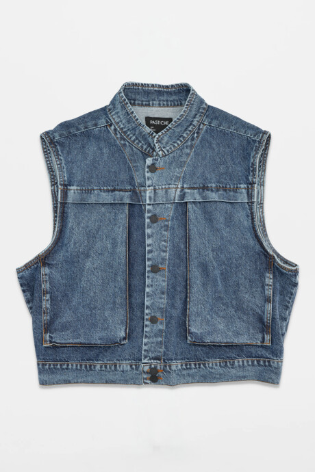 Chaleco Explorer Vintage Blue