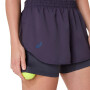 Short Tenis Match Mujer Indigo Fog