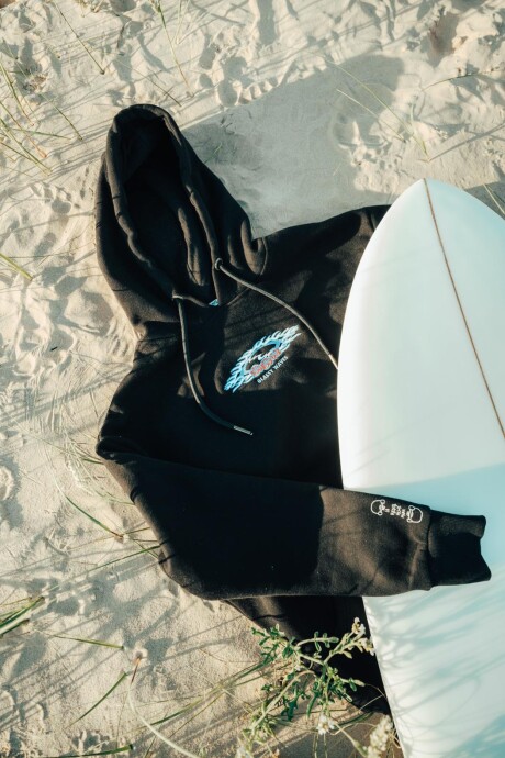 HOODIE HIBISCO / Black U