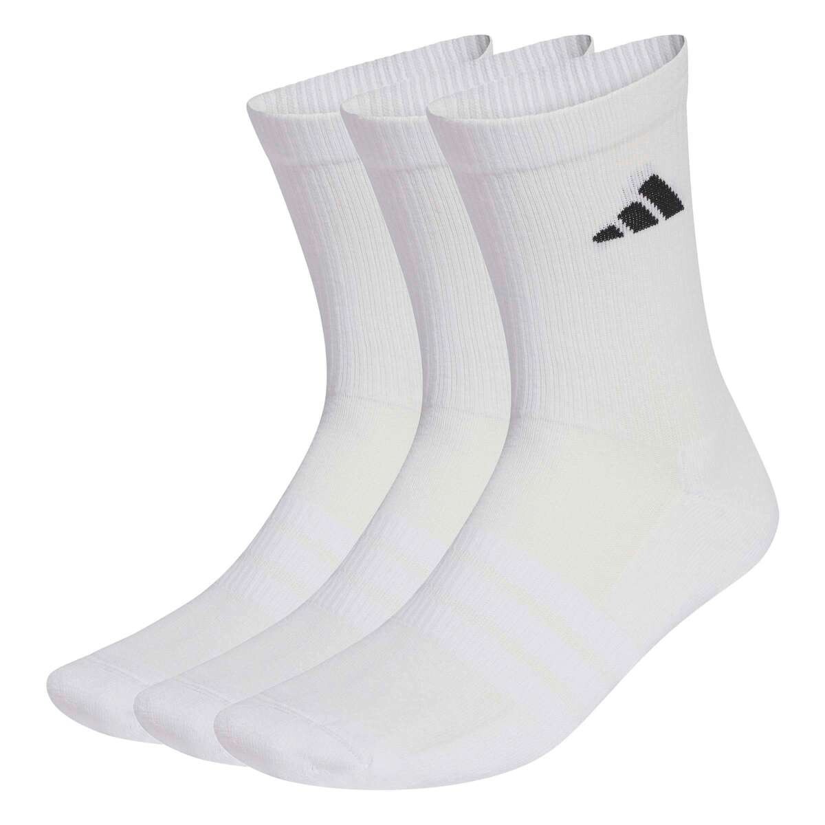 Medias Sportswear 3 Stripes 3 Pack Unisex - Blanco 