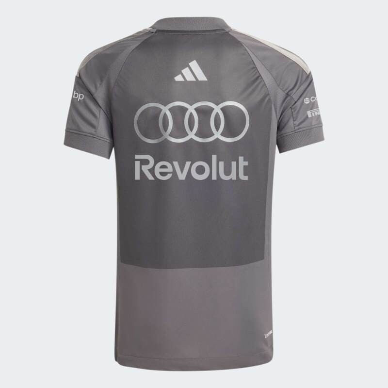Camiseta Adidas Piloto Audi Revolut F1 Team Gris