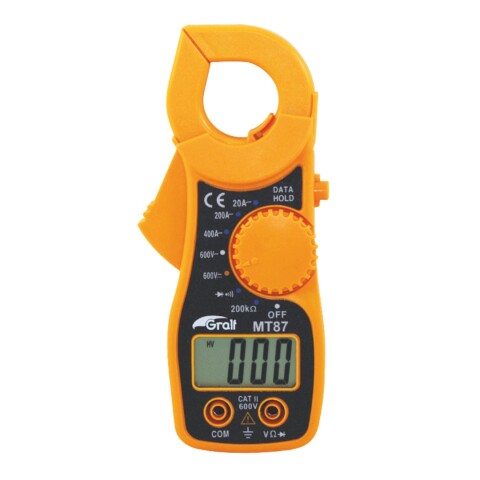 PINZA AMPEROMETRICA DIGITAL BASICA 600VCACC-400ACA MT87 PINZA AMPEROMETRICA DIGITAL BASICA 600VCACC-400ACA MT87