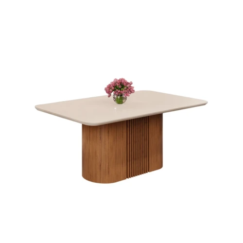 Mesa Munique Linea Milán Beige