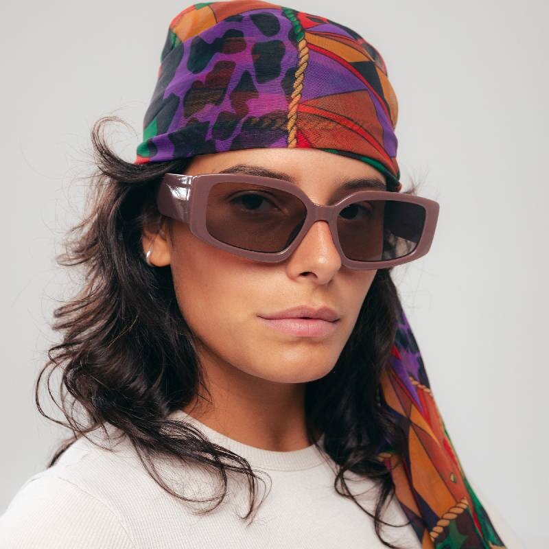 Lentes de Sol Chilli Beans Querétalo Marrón