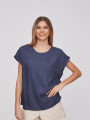 Blusa Sater Azul Piedra